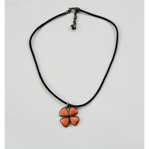 ILARIA Peruvian Handcrafted Sterling Silver 925 Pendant on Nylon Cord